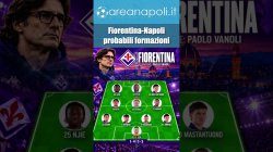Fiorentina-Napoli, probabili formazioni: le scelte di Allegri
