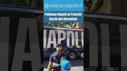 Pullman Napoli al Franchi, fischi e insulti dei tifosi della Fiorentina