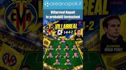 Villarreal-Napoli, le probabili formazioni: torna Politano